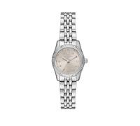 Michael Kors Lexington Three-Hand Silver Watch Ilver