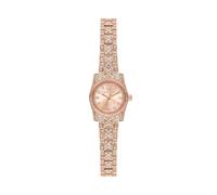 Michael Kors Lexington Watch for Women, 19mm Quartz Three Hand Movement with Stainless Steel or Leather Strap