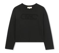 Michael Kors - Long-sleeved Jersey T-shirt - Black - Girl - 8 Years