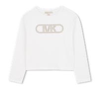 Michael Kors - Long-sleeved Jersey T-shirt - Offwhite - Girl - 8 Years