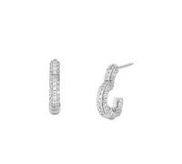 Michael Kors Love Earrings Silver MKC1650CZ040 - Woman - 925 Sterling Silver Silver