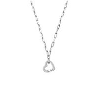 Michael Kors Love Necklace Silver MKC1647CZ040 - Woman - 925 Sterling Silver Silver