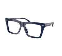 Michael Kors Man MK4128U AUGUSTA 4009 Optical frames Acetate Blue Transparent Squared Normal