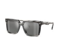 Michael Kors Man Sunglass Abruzzo - Frame color: Black Horn, Lens color: Grey