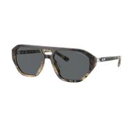 Michael Kors Man Sunglass MK2219U Zurich - Frame color: Black Grey Gradient Tortoise, Lens color: Dark Grey Solid