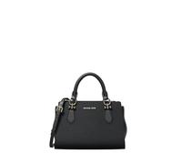 Michael Kors Marilyn Medium Saffiano Leather Satchel Black
