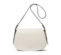 Michael Kors Medium Flap Messenger Bag Vanilla/acorn size OS | Shoulder Bags Outlet | Women | White OS