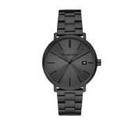 Michael Kors Men's Blake Stainless Steel or Leather Watch, Black, Blake