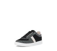 Michael Kors Mens Brady Lace Up Sneaker, Black Multi, 10