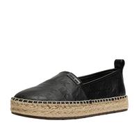 Michael Kors Mens Elias Espadrille, Leather/Black, 12