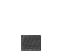 Michael Kors Men's Greyson Billfold Wallet with Passcase, Black Signature, One Size, Greyson Billfold Wallet with Passcase