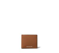 Michael Kors Men's Hudson Billfold Wallet, Luggage Pebbled Leather, One Size