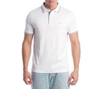 Michael Kors Men's Short Sleeve Cotton Polo Shirt OF15FY220B White