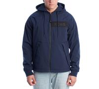 Michael Kors Mens Tigers Hooded Jacket Windbreaker MC25005 - Blue - Size X-Large