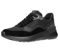 Michael Kors Men's Trevor Trainer Sneaker, Black, 10 UK