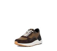 Michael Kors Men's Trevor Trainer Sneaker, Chocolate Multi, 11.5