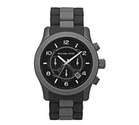 Michael Kors Mens Watch With Date Colour Black Grey MK8201