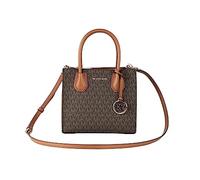 Michael Kors MERCER MEDIUM MESSENGER CROSSBODY SATCHEL POWDER (BROWN)