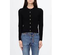 Michael Kors Merino Wool-Blend Crewneck Cardigan with Button Closure - Size: L - female