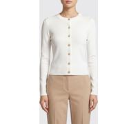 Michael Kors Merino Wool-Blend Crewneck Cardigan with Button Closure - Size: S - female