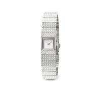Michael Kors mini Darrington pavé silver-tone watch - White 15
