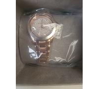 MICHAEL KORS Mini Kenly Pavé Rose Gold-Tone Women's Watch MK6956