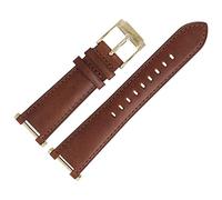 Michael Kors MK-2249 Watch Strap 20 mm Leather Brown