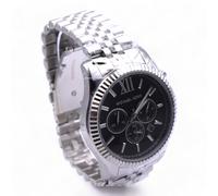 Michael Kors MK 8602 Lexington Mens Black Dial 43mm