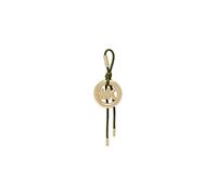 Michael Kors MK Metal Circle Bubble Charm, Gold-Tone Hardware/Key Charm/Ivy