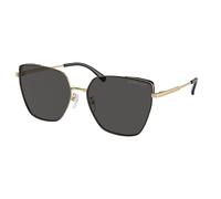 Michael Kors MK1143D FUJI 101687 Woman Sunglasses Metal Gold Grey Cat Eye Normal