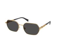 Michael Kors Unisex Sunglass MK1165 Saint Martin - Frame color: Yellow Gold Shiny, Lens color: Dark Grey Solid