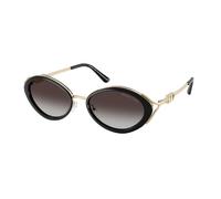 Michael Kors MK1179 KEY WEST 30058G Woman Sunglasses Metal Black Grey Round Normal Nuanced