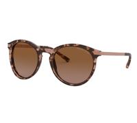 Michael Kors MK2023 302613 53 Havana Brown III Round Sunglasses