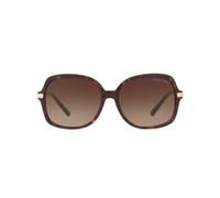 Michael Kors MK2024 Adrianna II Sunglasses, Dark Tortoise/Brown Gradient, 57 mm