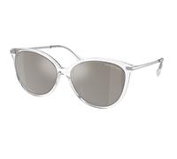 Michael Kors MK2184U DUPONT Polarized 30156G Womenâs Sunglasses Clear Size 58