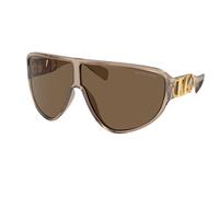 Michael Kors MK2194 EMPIRE SHIELD 393773 Womenâs Sunglasses Brown Size 69