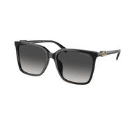 Michael Kors MK2197U CANBERRA 30058G Woman Sunglasses Acetate Black Grey Squared Normal Shaded