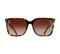 Michael Kors Women's Square Dark Tortoise Brown Gradient MK2197U Canberra Michael Kors Brown One Size