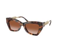 Michael Kors MK2205 MONTECITO 39043B Woman Sunglasses Acetate Turtle Brown Cat Eye Normal Shaded