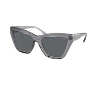 Michael Kors MK2211U DUBAI 397087 Woman Sunglasses Injected Blue Grey Cat Eye Normal