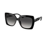 Michael Kors MK2213 NICE 30058G Woman Sunglasses Acetate Black Grey Squared Normal Shaded