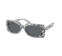 Michael Kors MK2215 BORDEAUX 400287 Woman Sunglasses Acetate Black Grey Squared Normal