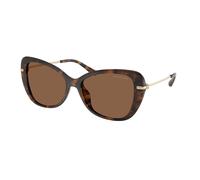 Michael Kors MK2230U SAINT CROIX 30063G Woman Sunglasses Injected Turtle Butterfly Normal