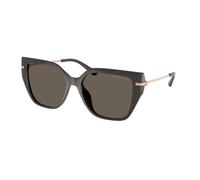 Michael Kors MK2231U ST. BARTHS 4003/3 Woman Sunglasses Injected Grey Squared Normal