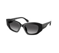 Michael Kors MK2234B LE PRAZ 30058G Woman Sunglasses Acetate Black Grey Geometric Normal Shaded