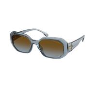 Michael Kors Woman Sunglass Siesta Key - Frame color: Denim Transparent, Lens color: Brown Blue Gradient