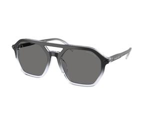 Michael Kors MK2251U JACKSON HOLE 401381 Man Sunglasses Acetate Black Grey Pilot Polarized