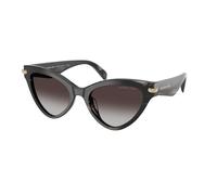 Michael Kors MK2259U ROANOKE 40348G Woman Sunglasses Acetate Black Grey Cat Eye Normal Shaded