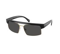 Michael Kors MK2261 SAINT LUCIA 300587 Woman Sunglasses Injected Black Grey Squared Normal