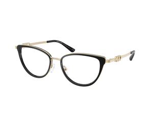 Michael Kors MK3103 HILTON HEAD 3005 Woman Optical frames Metal Black Transparent Cat Eye Normal